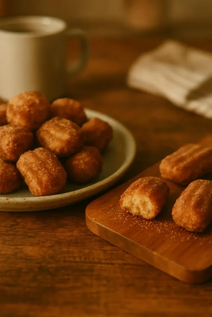 Fluffy Air Fryer Churro Bites