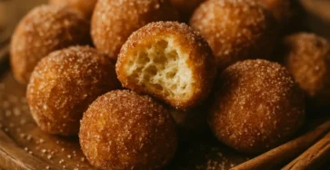 Fluffy Air Fryer Churro Bites