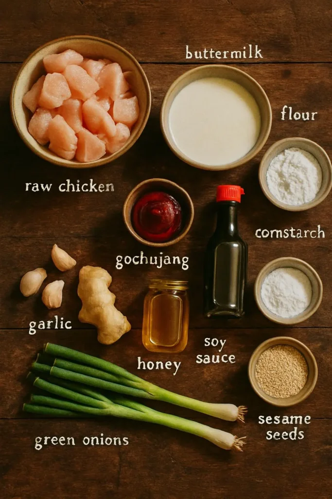 Crispy Korean Popcorn Chicken