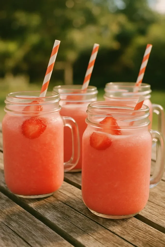 Frozen Strawberry Lemonade