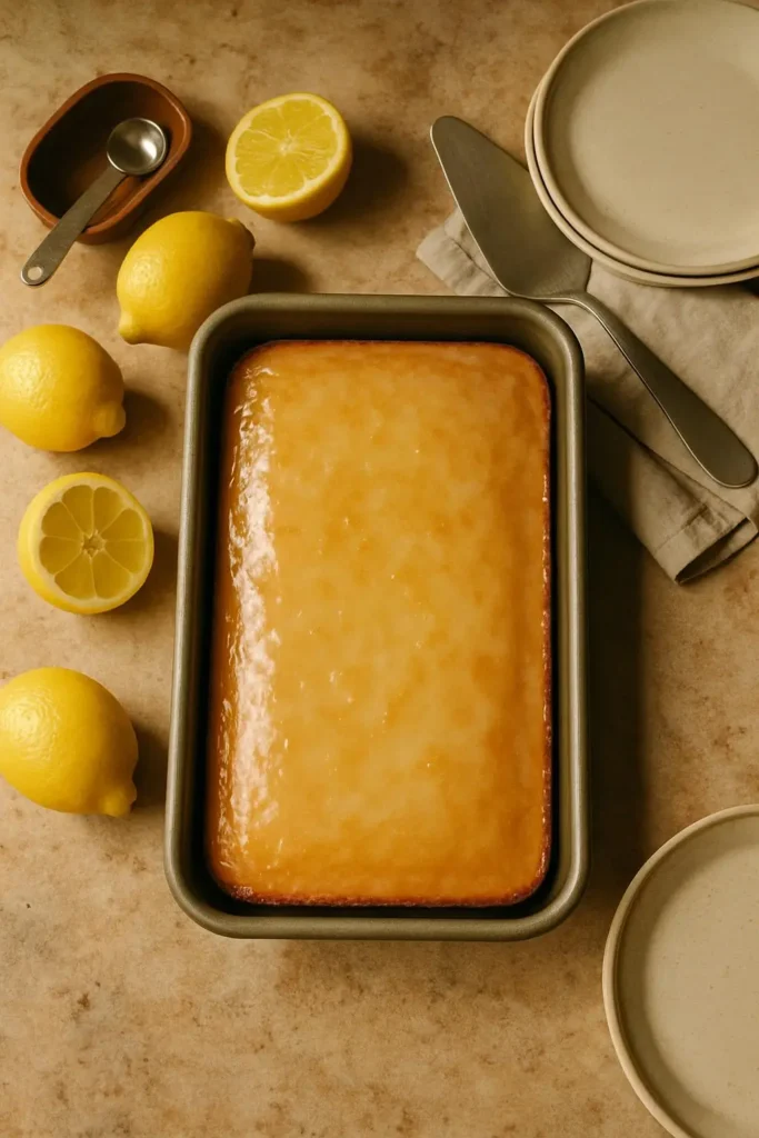 Homemade Lemon Cake Recipe