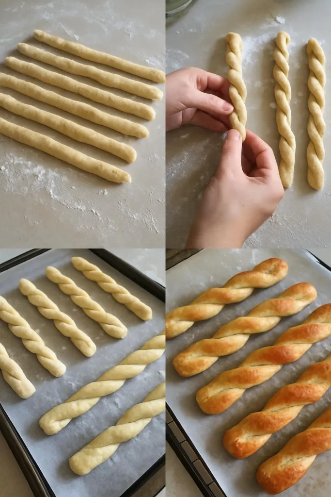 Chocolate Chip Cookie Dough Twists