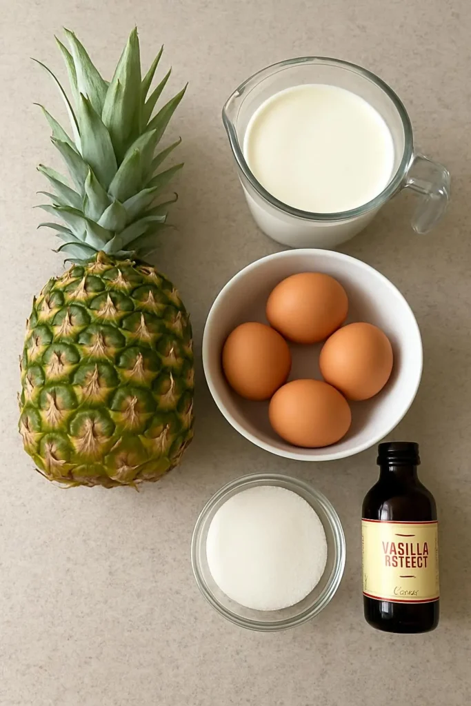 the best homemade pineapple ice cream
