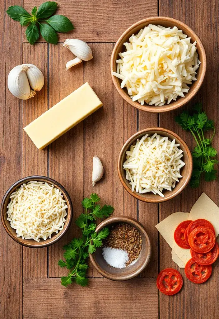 Cheesy Garlic Pizza Bread