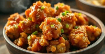 Crispy Korean Popcorn Chicken