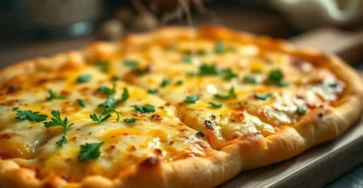 Cheesy Garlic Pizza Bread