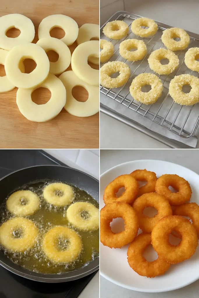 Crispy Potato Rings Lunchbox Recipe