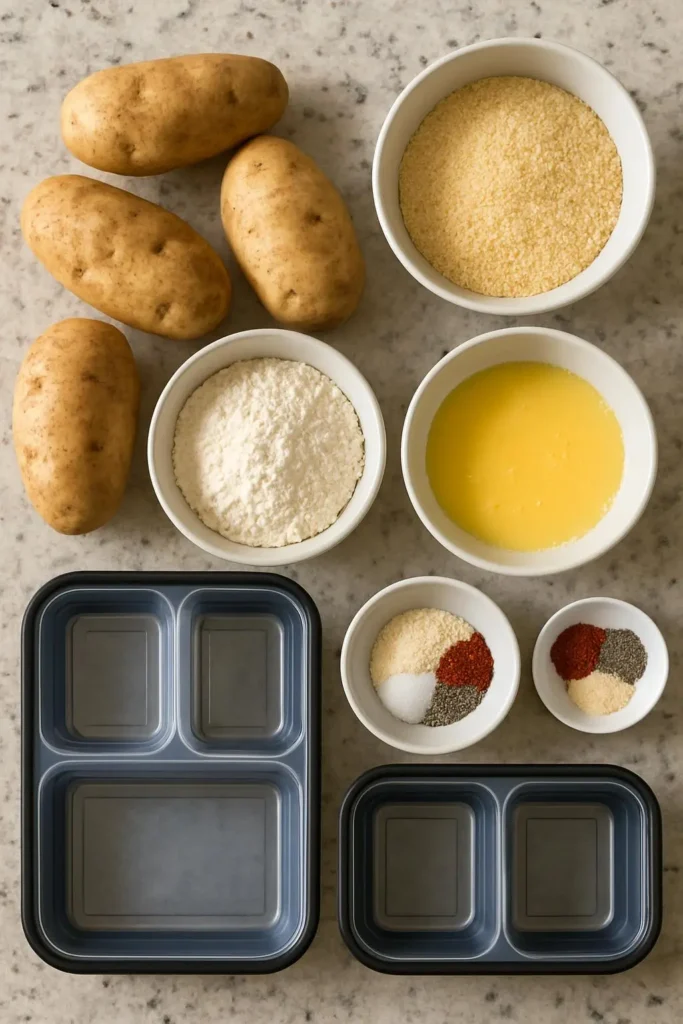 Crispy Potato Rings Lunchbox Recipe