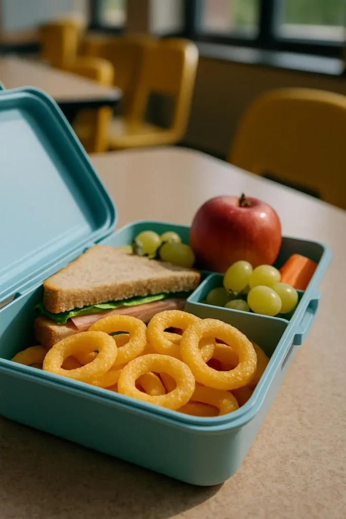 Crispy Potato Rings Lunchbox Recipe