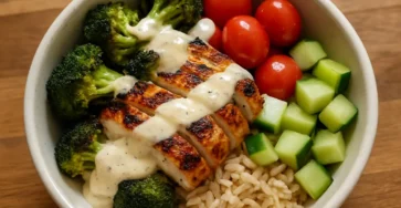 Grilled Chicken & Broccoli