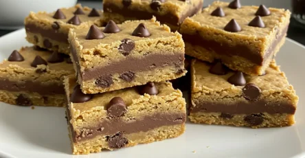 Chocolate Chip Cookie Dough Fudge