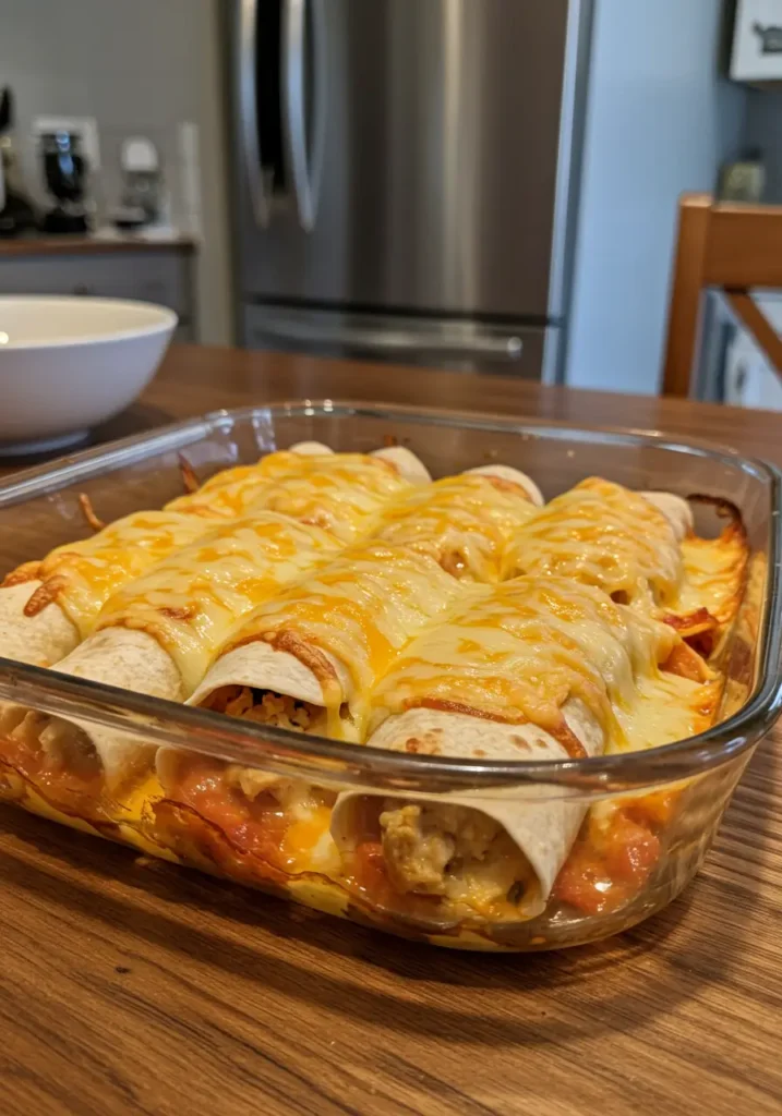 Cheesy Garlic Chicken Wraps