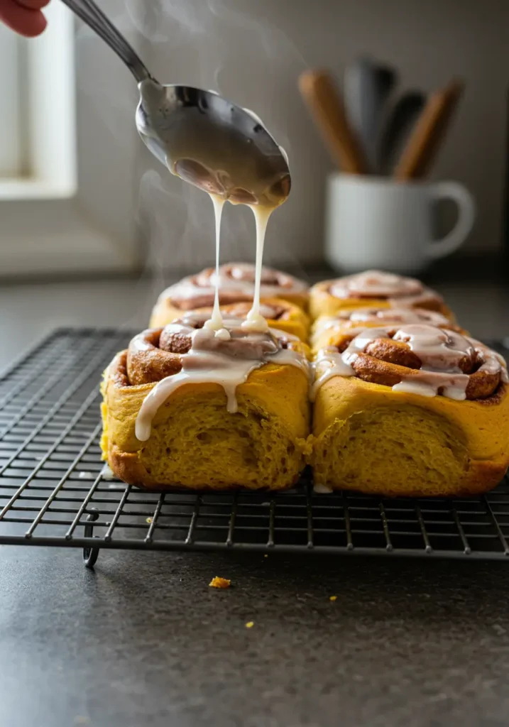 Pumpkin Cinnamon Rolls