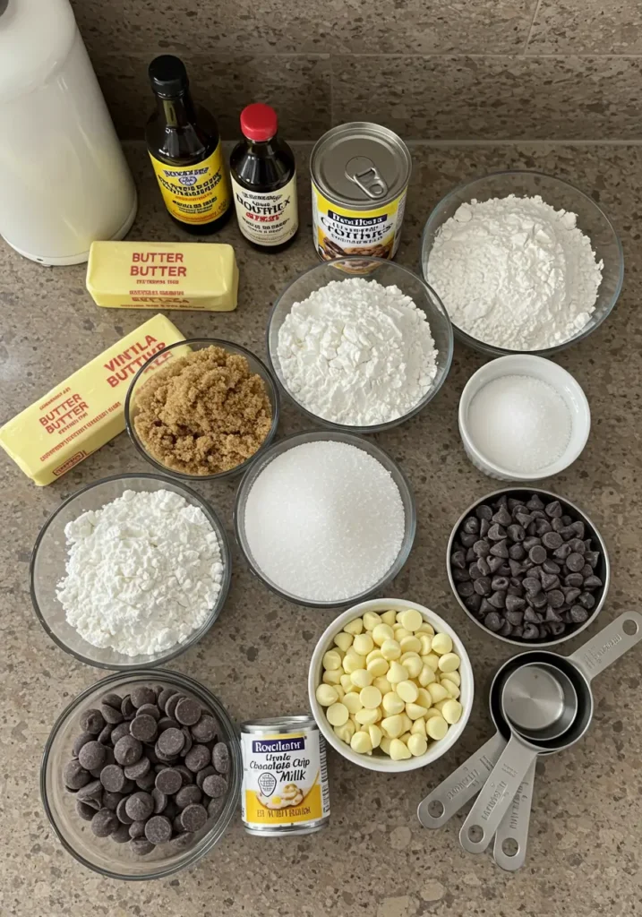 Chocolate Chip Cookie Dough Fudge