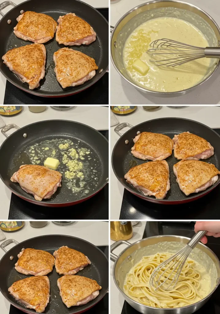 Garlic Parmesan Chicken Pasta