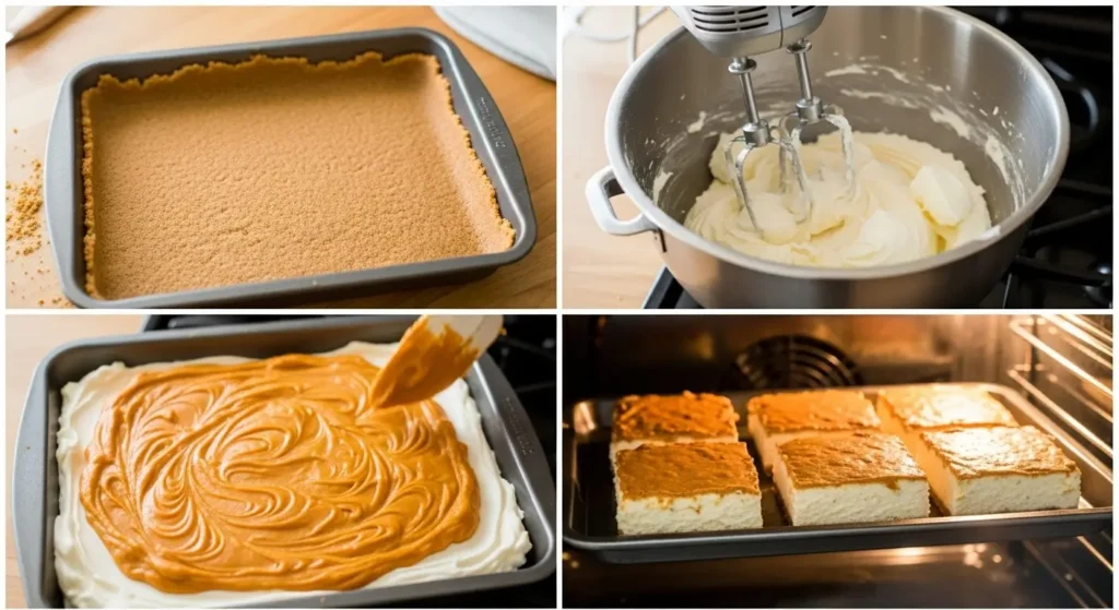 Pumpkin Cheesecake Bars