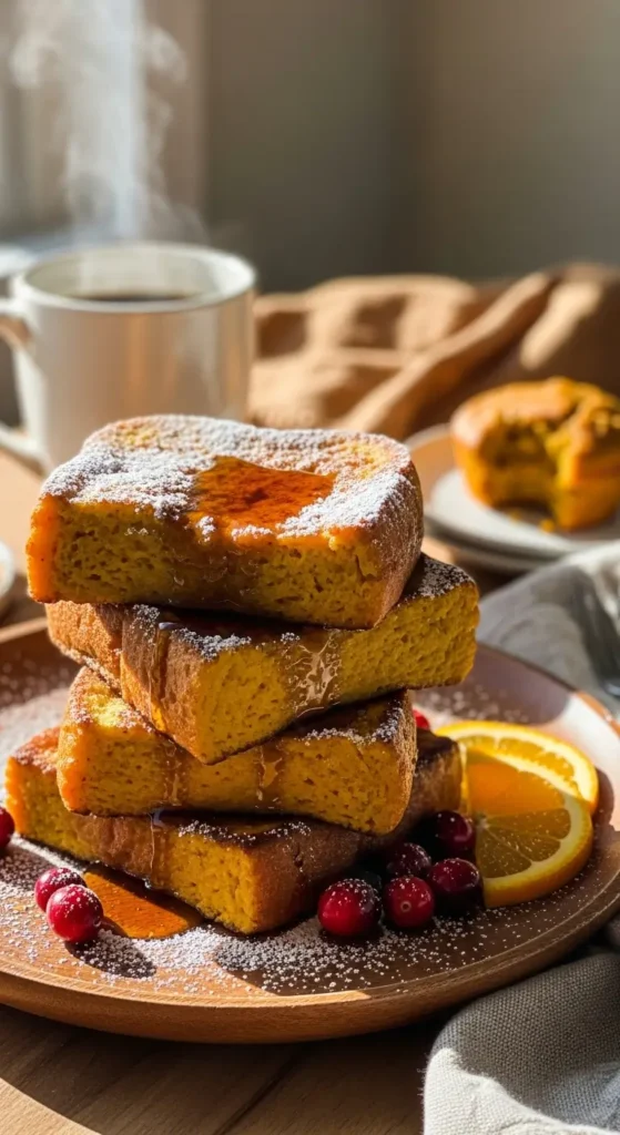 Fall Pumpkin French Toast