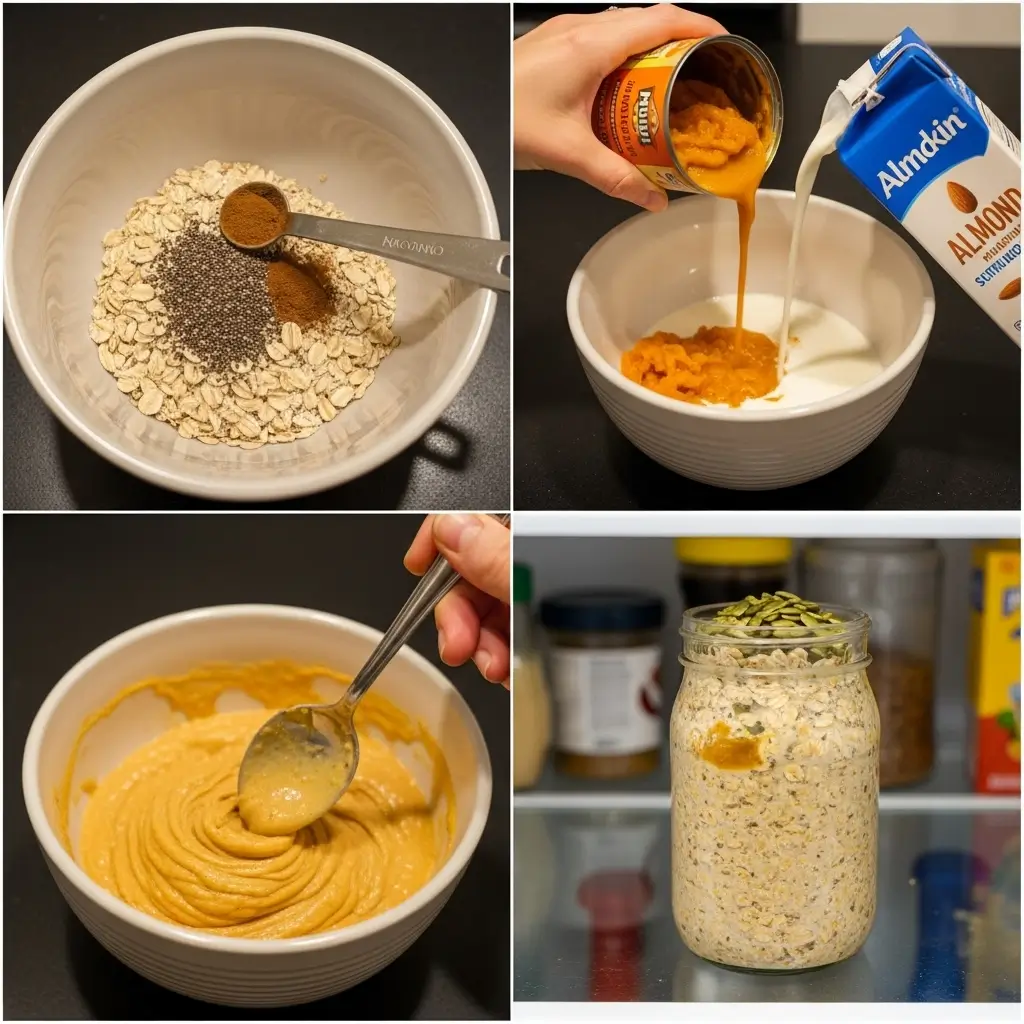 Pumpkin Spice Overnight Oats