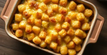 Simple and Delicious Tater Tot Casserole