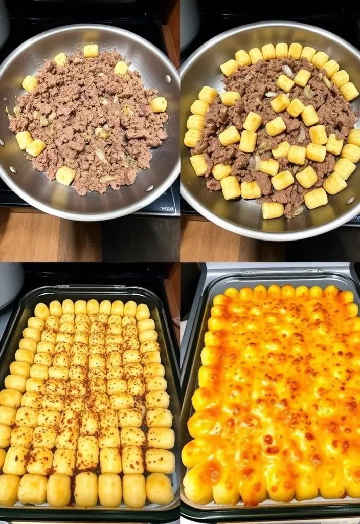 Simple and Delicious Tater Tot Casserole