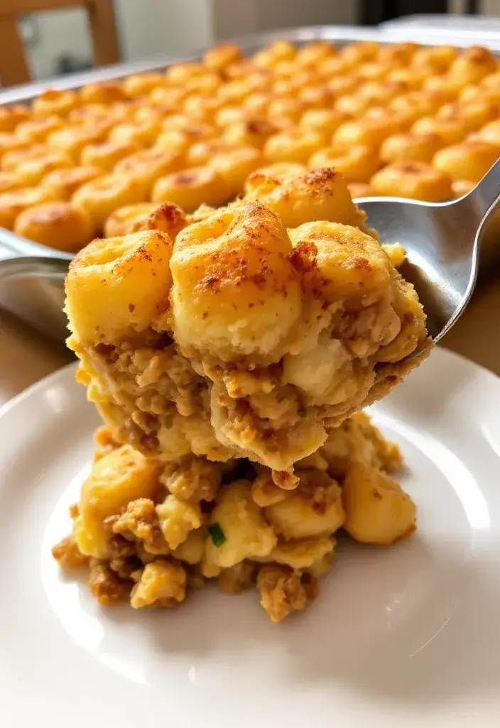 Simple and Delicious Tater Tot Casserole