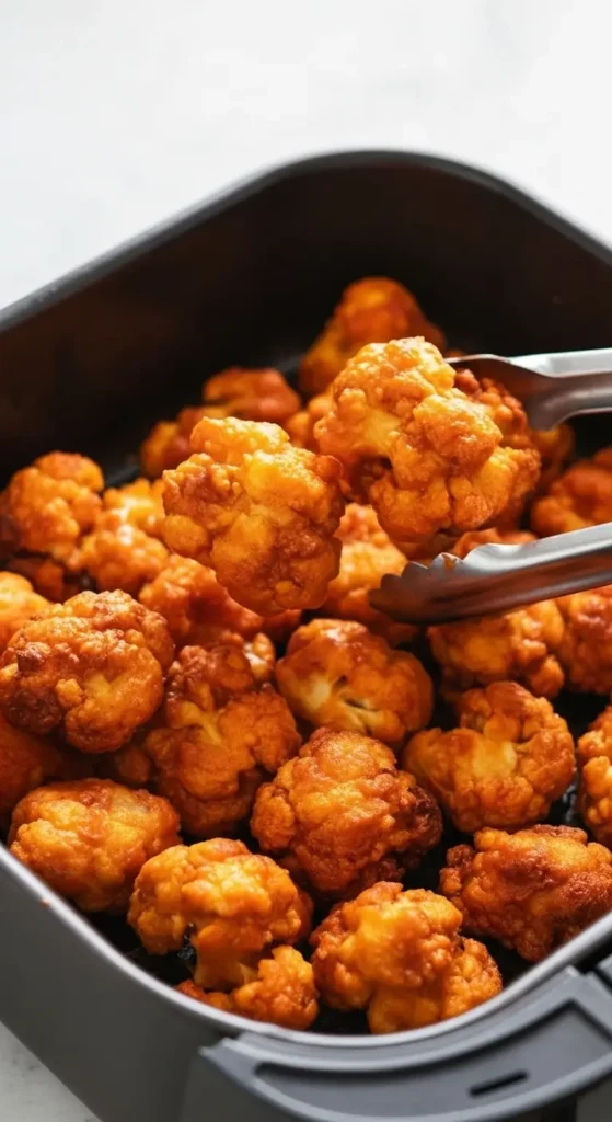 Air Fryer Buffalo Cauliflower