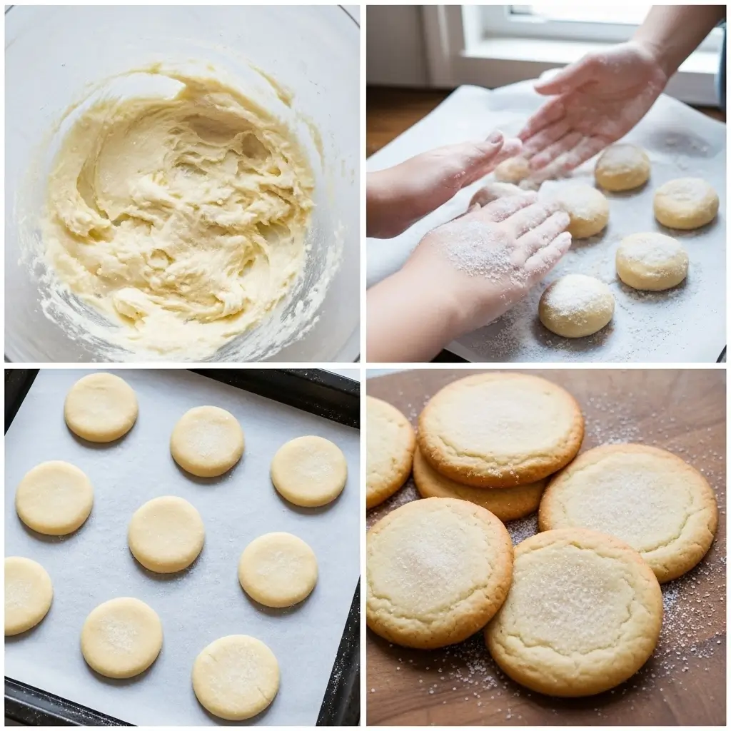 Easy Vanilla Sugar Cookies