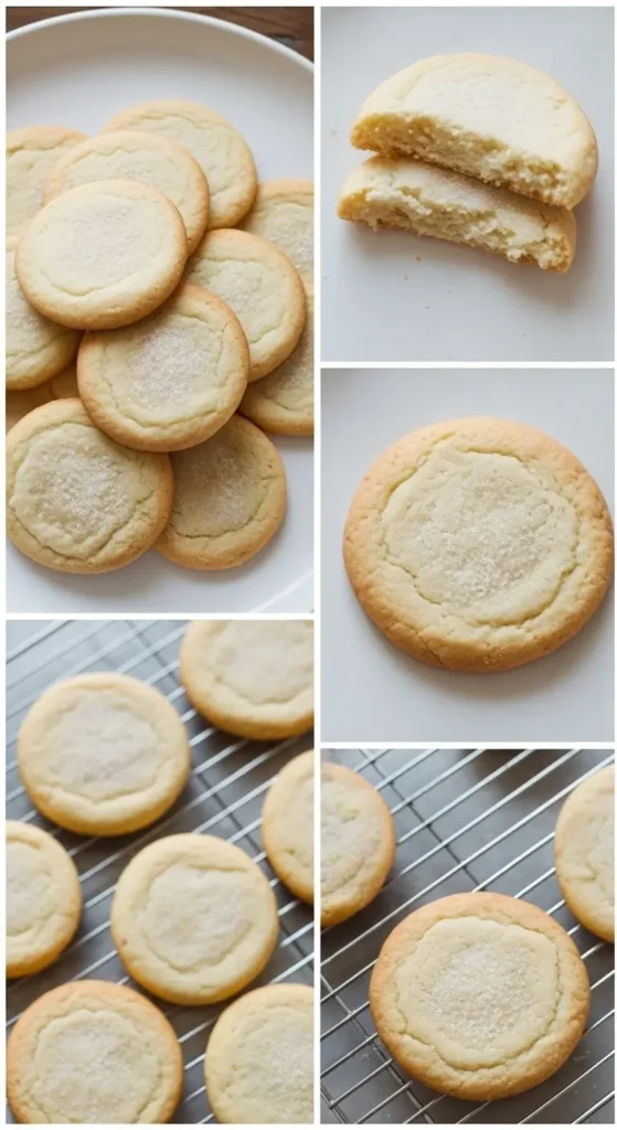 Easy Vanilla Sugar Cookies