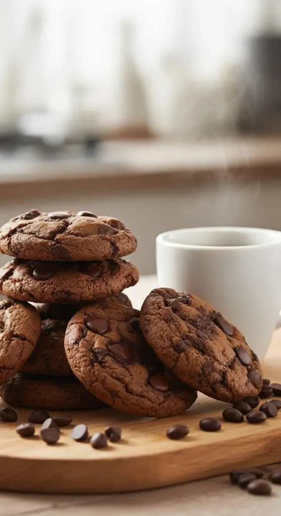 Espresso Chocolate Chip Cookies