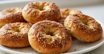 Fluffy And Healthy Greek Yogurt Bagels