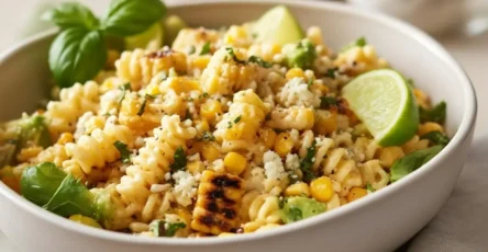 Healthy Street Corn Pasta Salad
