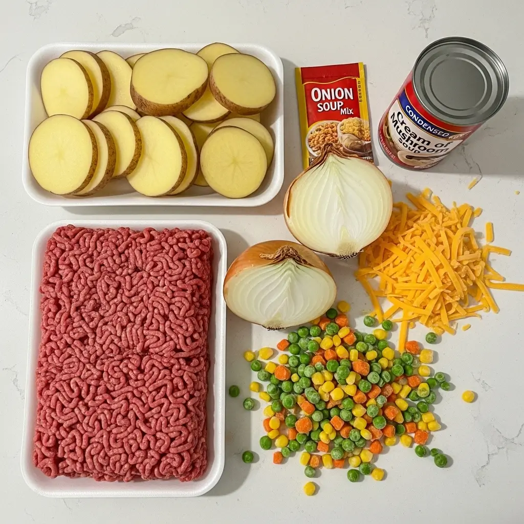 Hobo Casserole (Ground Beef Recipe)