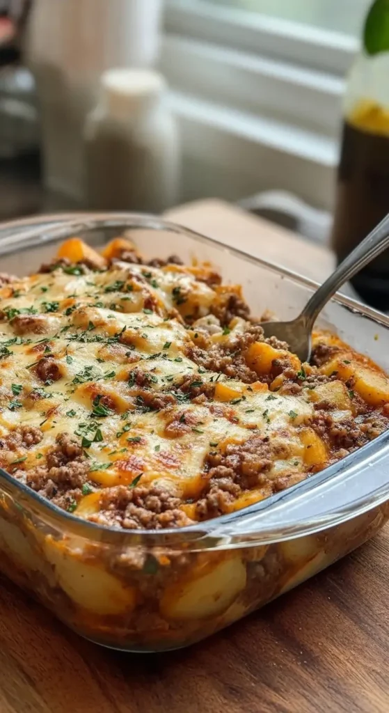 Hobo Casserole (Ground Beef Recipe)