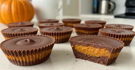 Dairy Free Chocolate Pumpkin Butter Cups