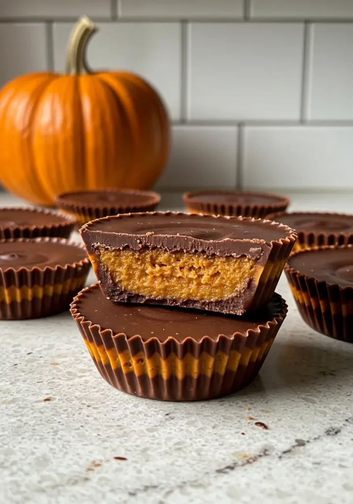 Dairy Free Chocolate Pumpkin Butter Cups