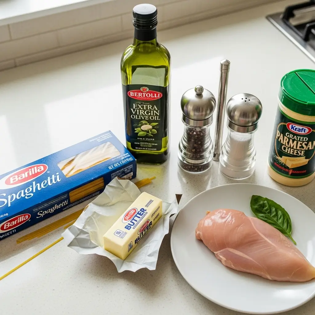 Kid-Friendly Buttered Noodles and Chicken