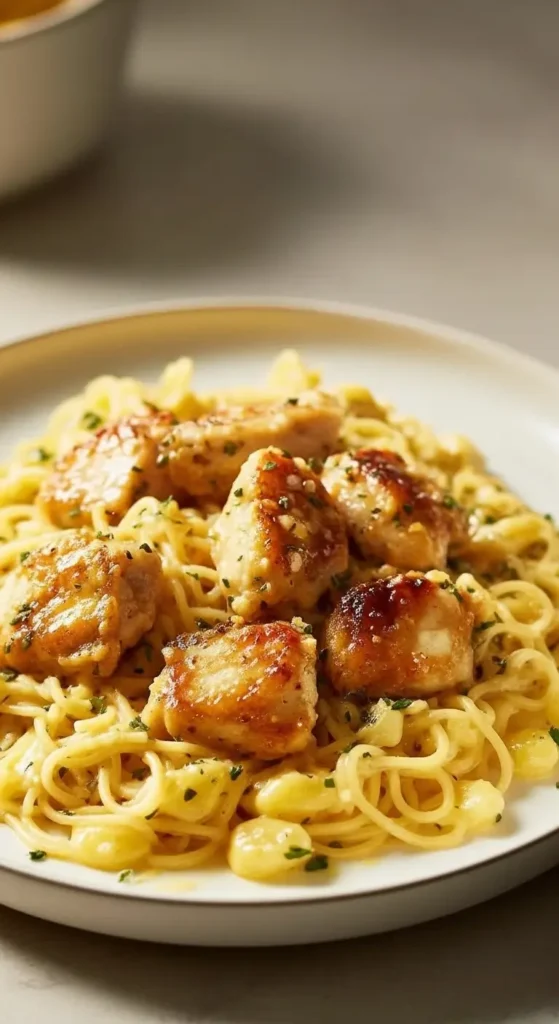 Kid-Friendly Buttered Noodles and Chicken