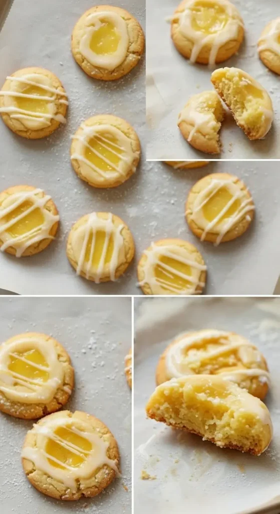 Lemon Gooey Butter Cookies