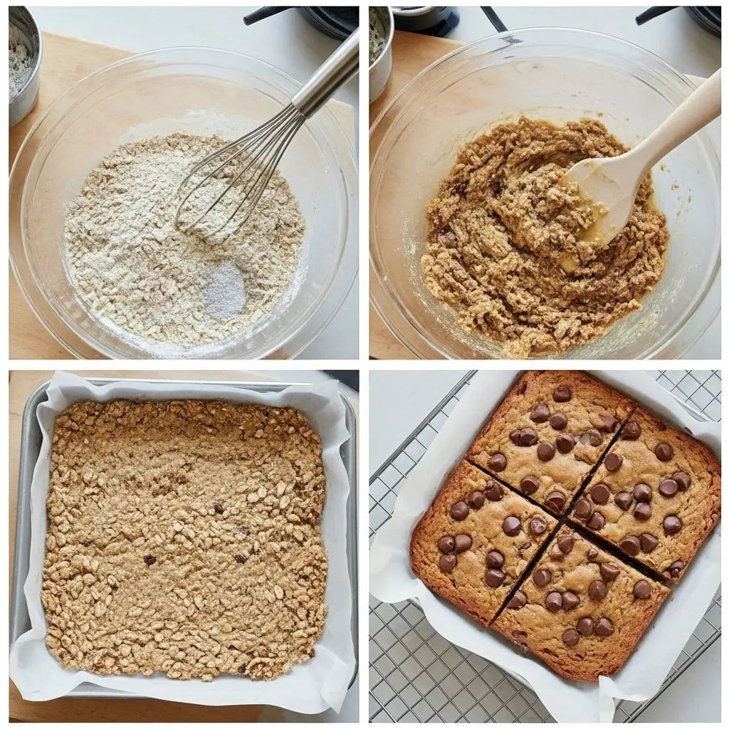 Oatmeal Chocolate Chip Bars