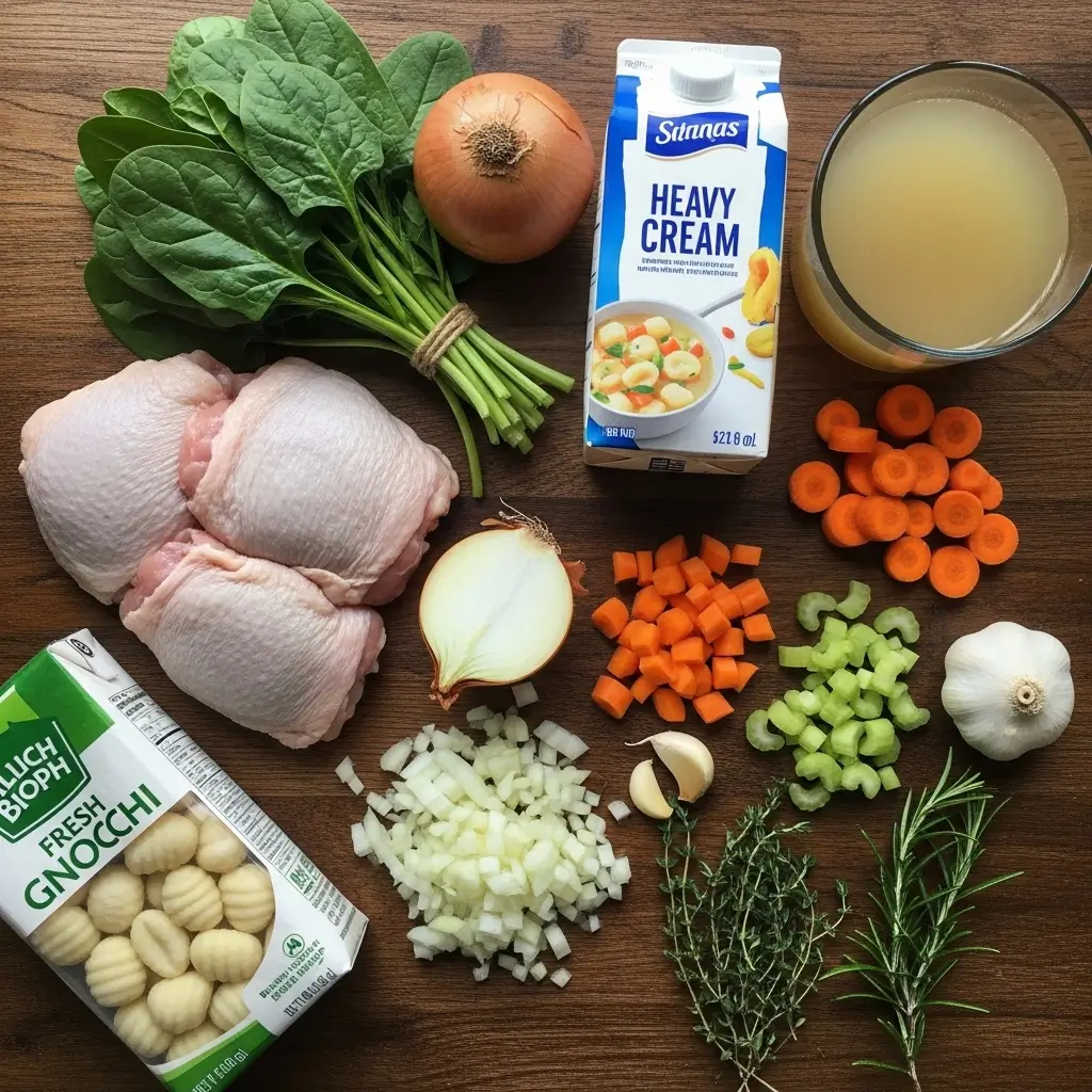 Olive Garden Chicken Gnocchi Soup
