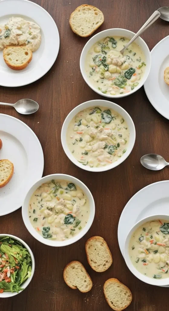 Olive Garden Chicken Gnocchi Soup