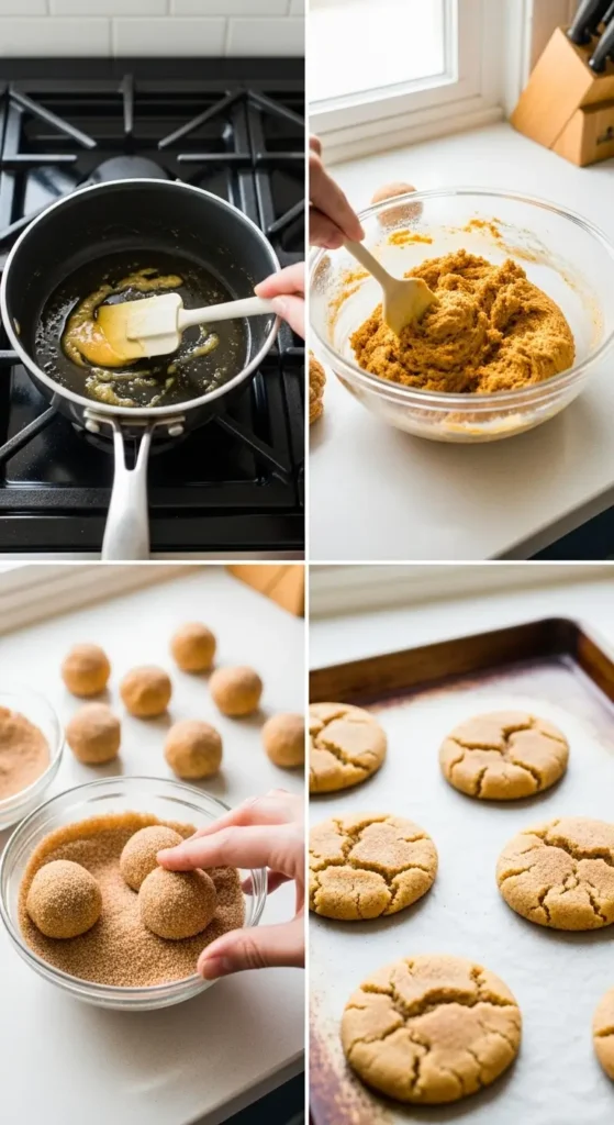 The Perfect Pumpkin Snickerdoodles