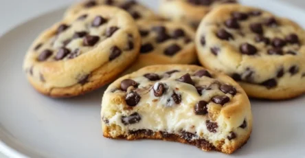Chocolate Chip Cheesecake Cookies
