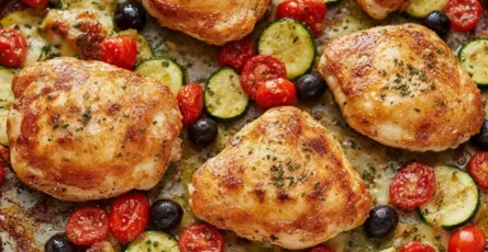 Mediterranean Chicken & Zucchini